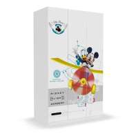 迪士尼酷漫居儿童家具米奇大冒险3门衣柜/储物柜