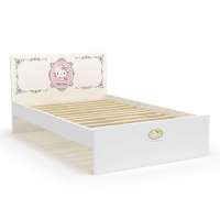 HelloKitty酷漫居儿童家具KT维多利亚1米2单人床