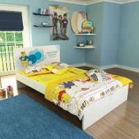 迪士尼酷漫居儿童家具维尼旅行家1米5双人床