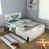 迪士尼酷漫居儿童家具米奇大冒险1米2单人床