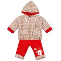 凡爱宝贝婴童休闲一族连帽套FCBFG2207红色/73