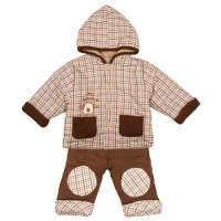 凡爱宝贝婴童休闲一族连帽套FCBFG2207卡其色/80