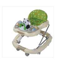 福贝贝BW08婴儿多功能学步车宝宝可变摇摇椅带音乐盘灰色