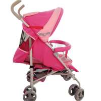 福贝贝D590铝合金婴儿伞推车可坐可躺超轻便折叠多种颜色可选红