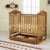 小硕士实木婴儿床儿童床宝宝床实木床送蚊帐SK-103