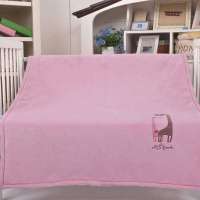 贝贝帕克母与子珊瑚绒毯粉色