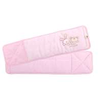 贝贝帕克小熊天鹅绒肚围粉色