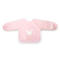 贝贝帕克顽皮小兔有袖饭衣粉色L