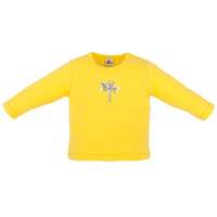 贝贝帕克成长树印花上衣黄色100