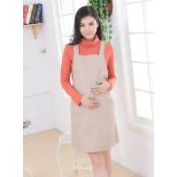 ain孕妇防辐射服孕妇装防辐射孕妇装正品秋冬防辐射衣服裸色均码