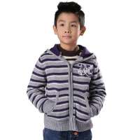 Tonyboy法国童装羊毛混纺童装1511灰紫色140