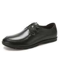 FOX/金狐狸男商务休闲皮鞋1906052黑色40