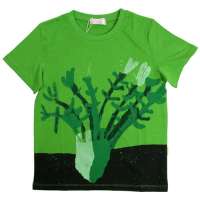 红蜻蜓花园系列短袖T恤52720373绿色/130