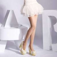 宝娜斯40D耐穿不易破连裤袜(6双)肤色均码627