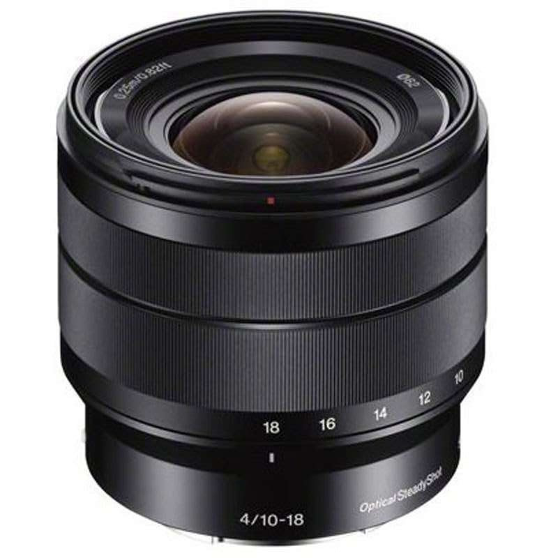 索尼(SONY)E 10-18mm F4 OSS APS-C画幅 超广角变焦镜头(SEL1018) 恒定光圈F4
