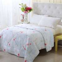 水星家纺 全棉斜纹涂料印花夏被 半岛海岸 200*230cm