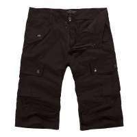 诠渡良品男士休闲纯棉直筒中腰短裤TD353(深咖啡/XXL)