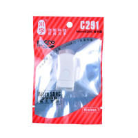 川宇MicroSD/SD读卡器C291(白)