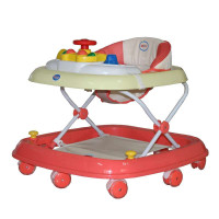 佳立儿婴儿学步车117橘红色