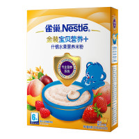 雀巢(Nestle) 宝贝营养+金装什锦水果营养米粉(6-36个月)225克(9包X25克)