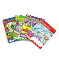 可反复擦写幼儿填色画纸