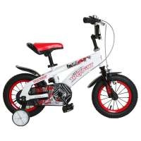 途锐达儿童自行车蜘蛛侠18寸红白色