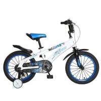 途锐达儿童自行车蜘蛛侠14寸蓝白色