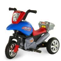 乐的电动车三轮车8011蓝色