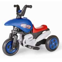 乐的电动车三轮车8010蓝色