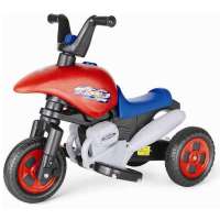 乐的电动车三轮车8010红色