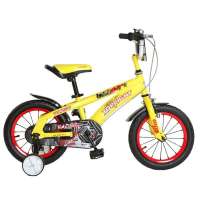 途锐达儿童自行车蜘蛛侠18寸黄色