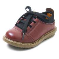 红蜻蜓童鞋2013春季新款男童小童系带印花单鞋皮鞋511X31L205紫色28