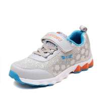 红蜻蜓童鞋男童中童2013春季新款儿童魔术贴运动鞋512Z31S819灰色37