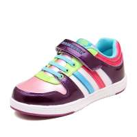 红蜻蜓童鞋女童中童2013春季新儿童时尚板鞋运动鞋512Z31S826紫色31