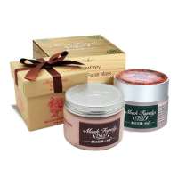 膜法世家1908酸奶膜丽养护组合(酸奶玫瑰花瓣按摩洁面乳+草莓酸奶面膜)