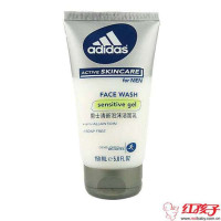 adidas男士清新泡沫洁面乳150ml