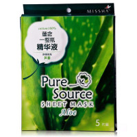 谜尚纯净面膜5片装(芦荟)5*21g