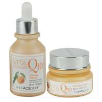 thefaceshop迪肤适透肌嫩肤紧致精华液30ml+透肌嫩肤紧致面霜50ml