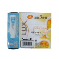 力士丝滑润肤三块皂125g*3+力士闪亮冰爽沐浴乳50ml