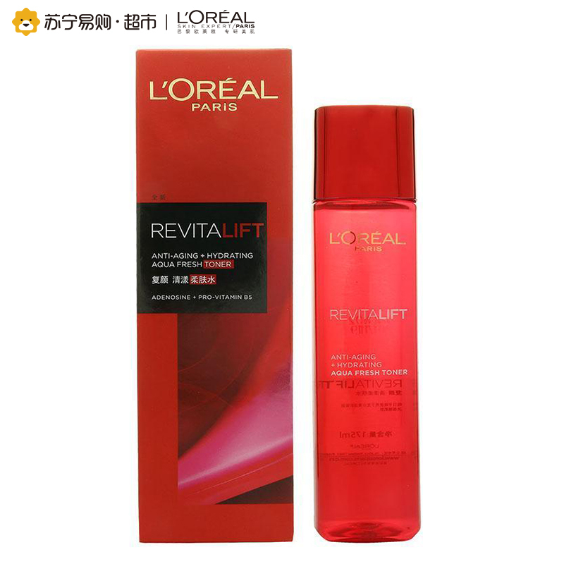 [苏宁易购超市]欧莱雅(LOREAL)复颜清漾柔肤水175ml