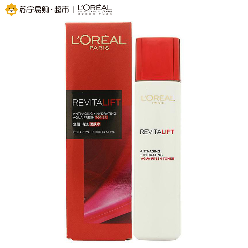 [苏宁易购超市]欧莱雅(LOREAL)复颜清漾柔肤水175ml