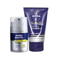 NIVEA男士活力劲肤露50ml+活力洁面乳50ML