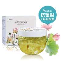 朵而莲花防护嫩肤凝水啫喱面膜