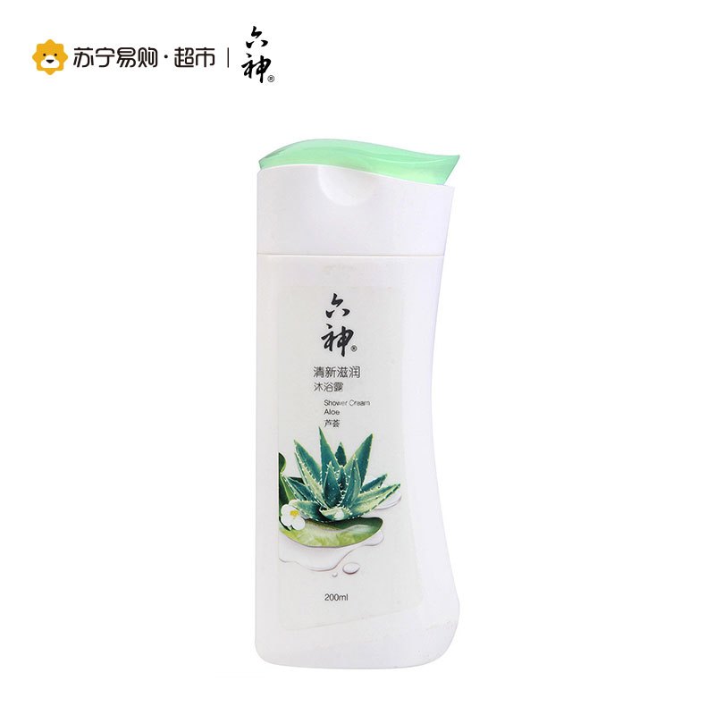 六神清新滋润沐浴露200ml