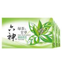 六神清凉香皂特惠三块装(绿茶+甘草)