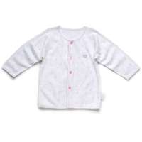 盛哲卡无凸线全开扣上衣M0812粉/90