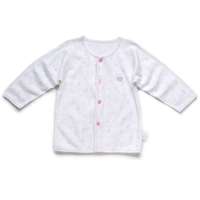 盛哲卡无凸线全开扣上衣M0812粉/80