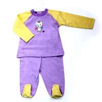 GUGA咕嘎宝宝套装内衣紫色59