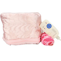 天星电子护发电烫帽(10档无极控温)(颜色随机)