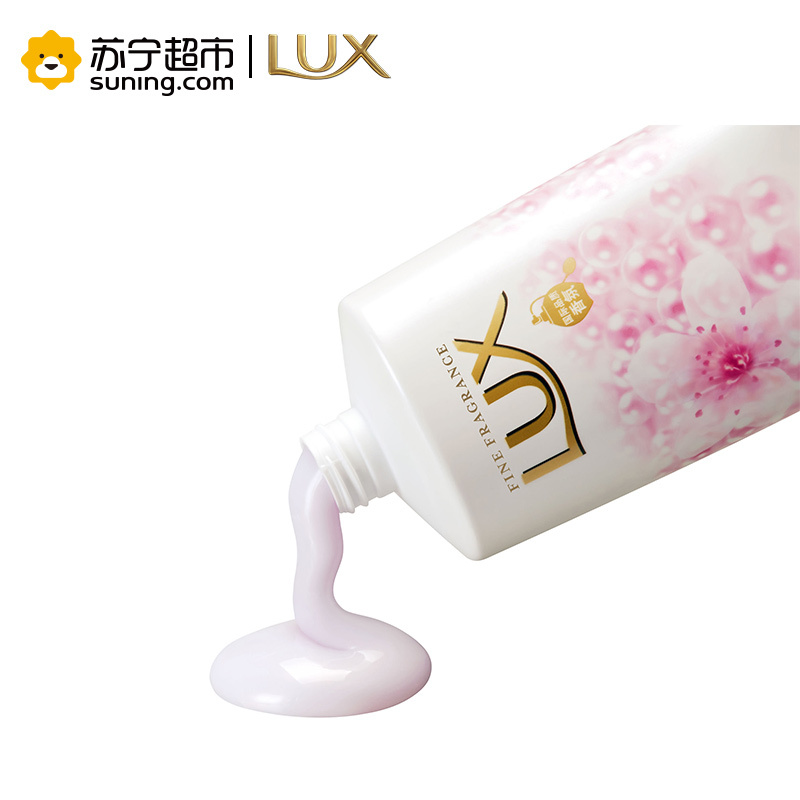 力士(Lux)沐浴露 靓肤沐浴乳晶透滢润1L[联合利华]